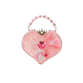 Cute Children Jewelry Sets Box Cartoon Princess Necklace Cartoon Jewelry Hate Acrylic Gemstone Box