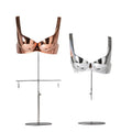 PE Material with Metal  Base Electroplated Underwear Display Rack