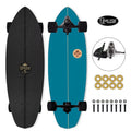 BLKS Surf Skateboard Carving Pumping Cruiser CX7 Surfskate 7 Ply Maple Wooden Deck 32 Inch Surf Skateboard