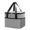 Wholesale Custom Vintage Large Capacity Insulated Cooler Bags Waterproof Polyester Thermal Lunch Bag