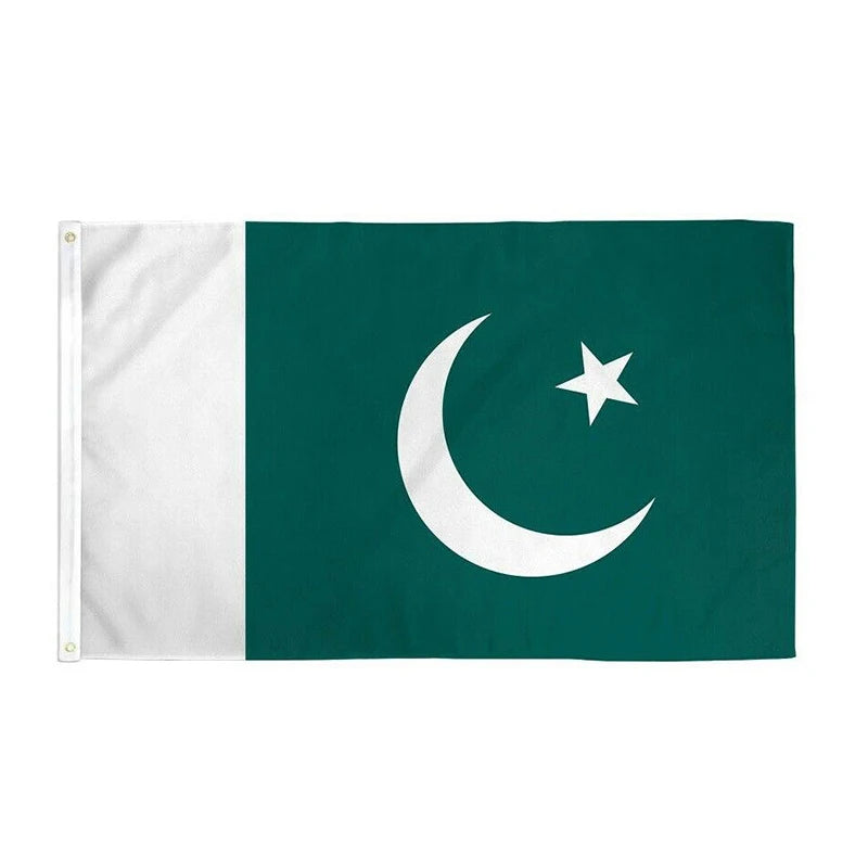 Logo Business Custom Banners Digital Printing Pennant Banners Marketing Pakistani Flag