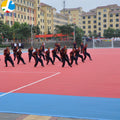 LHDT Outdoor Interlocking Football Court Tiles Portable Roller Skating Mats