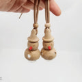 8ml Hanging Car Perfume Glass Empty Bamboo Bottle Essential Car Perfume Bottle 6ml Empty Car Hanging Perfume Packing Bottle