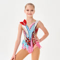 YIZHIJIAN Artistic Gymnastics Uniform Fitness Competition Skills Art Examination Training Professional Performance Customization