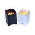 VSHOW WBRF0606 10PCS with Charging Case 6 18w RGBWA UV Battery Led Par Can WiFi Wireless DMX Battery Powered