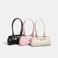 2025 Fashion Trendy Simple Underarm Mini Shoulder Crossbody Women Vegan Leather Bag Handbag