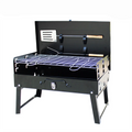 Factory Direct Sale Rotisserie Kebab SkewersWith Skewer Outdoor Cypriot Grill Top Automatic Charcoal Grill/
