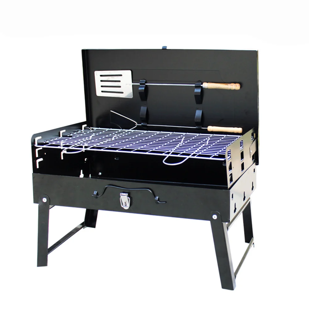 Factory Direct Sale Rotisserie Kebab SkewersWith Skewer Outdoor Cypriot Grill Top Automatic Charcoal Grill/