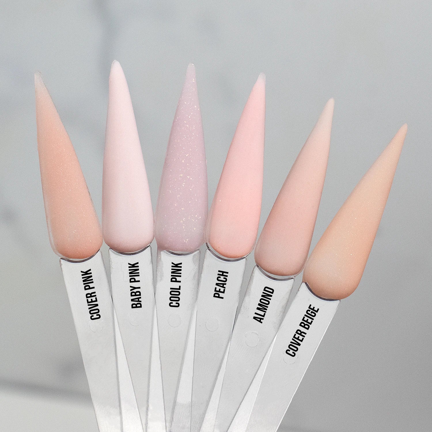 New Colors Custom Private Label 3 in 1 Acrylic Dipping Powder Smooth Pink Nail Acrylic Powder