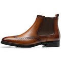 Classic Designer Chelsea Boots High Quality Business Men Leather Boots Wholesale Custom Party Wedding Men's Dress Shoes Boots