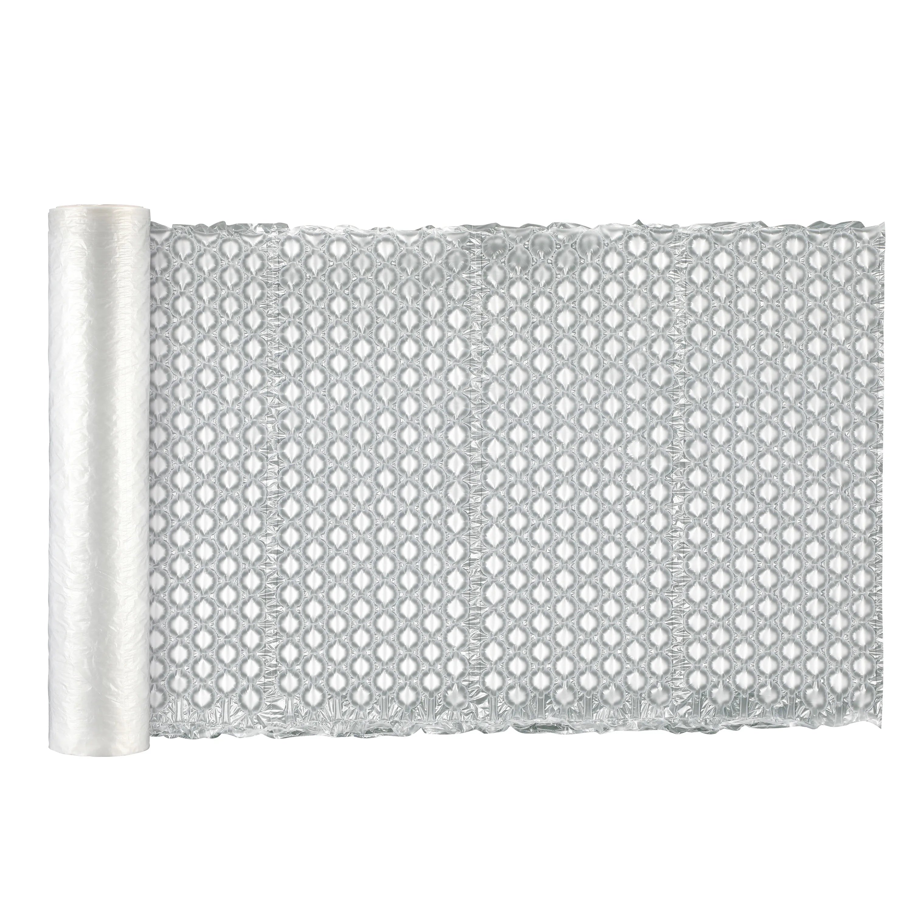 Air Bubble Film 100cm Width Protective Packaging Air Bubble Roll Wrap for Edge Protection Logistic Shipping Packaging Materials