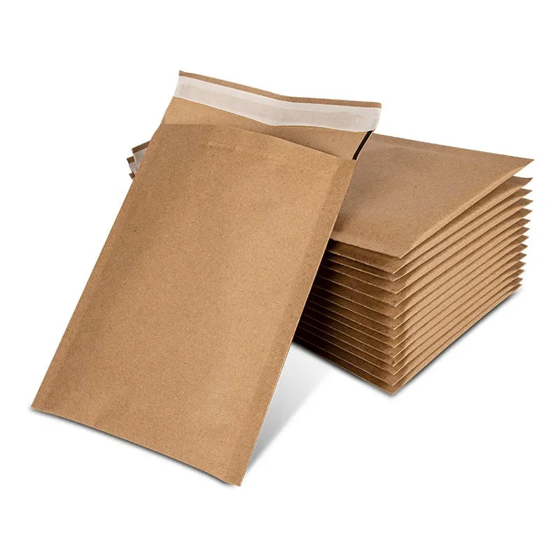 Customized Eco-Friendly Non-Toxic Durable Recyclable Kraft Honeycomb Cushion Paper Envelopes Biodegradable Waterproof Tear Proof