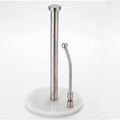 Kitchen Paper Towel Holder Countertop Marble Base Stainless Steel Kitchen Paper Towel Holder Kitchen Tissue Roll Holder
