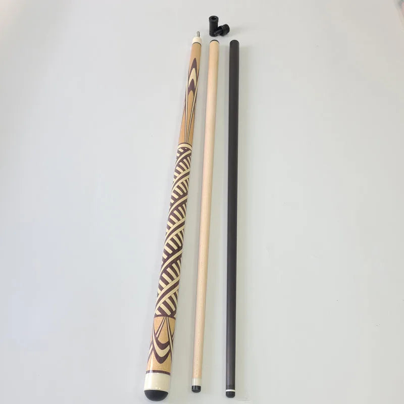 Xmlivet Professional Maple Wood 142cm Billiards Carom Cue Radial Pin With Carbon Shaft Pool Cue Wholesale Cue Tip Size 12mm