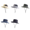 Wholesale Custom Logo Wide Brim Sun Golf Safari Beach Floppy Summer Straw Garden Fisherman Fishing Hiking Outdoor Bucket Hat