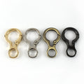 Deepeel BF796 Handbag Hardware Accessories Gourd Shape Spring Buckle Open Ring Connection Clasp O Ring Snap Hook