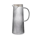 Glass Beverage Juice Water Tea Glass Jug Pitcher Glass Jug with Lid