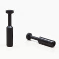 4 6 8 10 12 14 16mm PP Black Pneumatic Part Air Hose Fitting Stopper Plastic Threaded Pipe Tube Cap End Plug