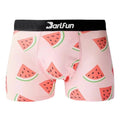 Summer Fashion Men's Printed Underpants Classic Comfortable Breathable Boxer Briefs Spandex/Polyester Quick Dry Anti-Bacterial