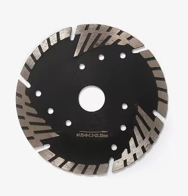 125mm 5in Granite Cutting Blade Diamond Saw Blade for Quartzite Granite Cutting Disc Turbo Blade