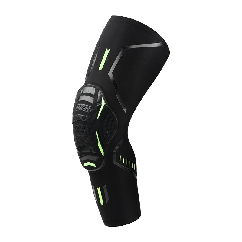 3D Elastic Compression Knee Support Basketball Anti-collision Honeycomb Knee Sleeve Brace Guard