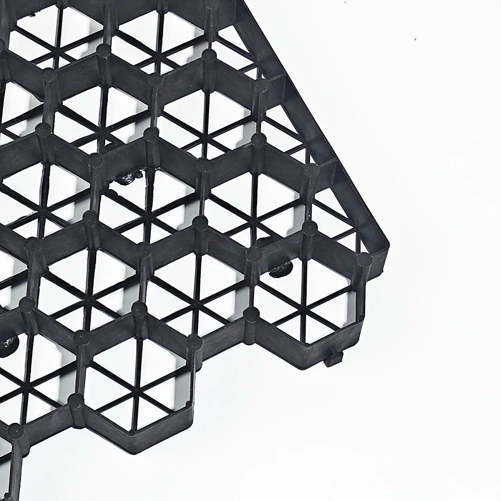 Best Selling in Stock 8Pcs Plastic Heavy Duty Honeycomb Grass Paver Grid for Parking Lot Greening Outdoor Earthwork Grid