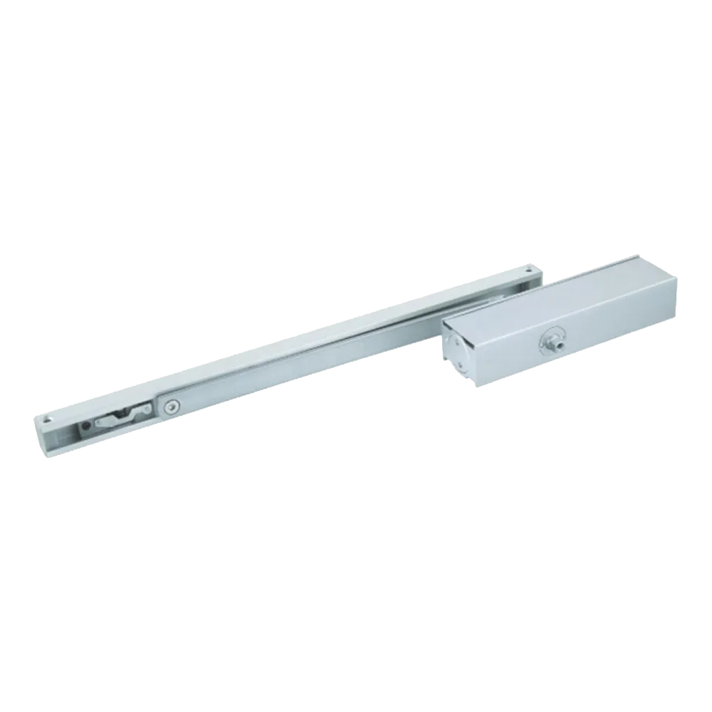 Fire Rate Commercial Standard Overhead Automatic Door Closer Heavy Duty 200000 Cycles 45kg 60kg Hydraulic Hidden Door Closer