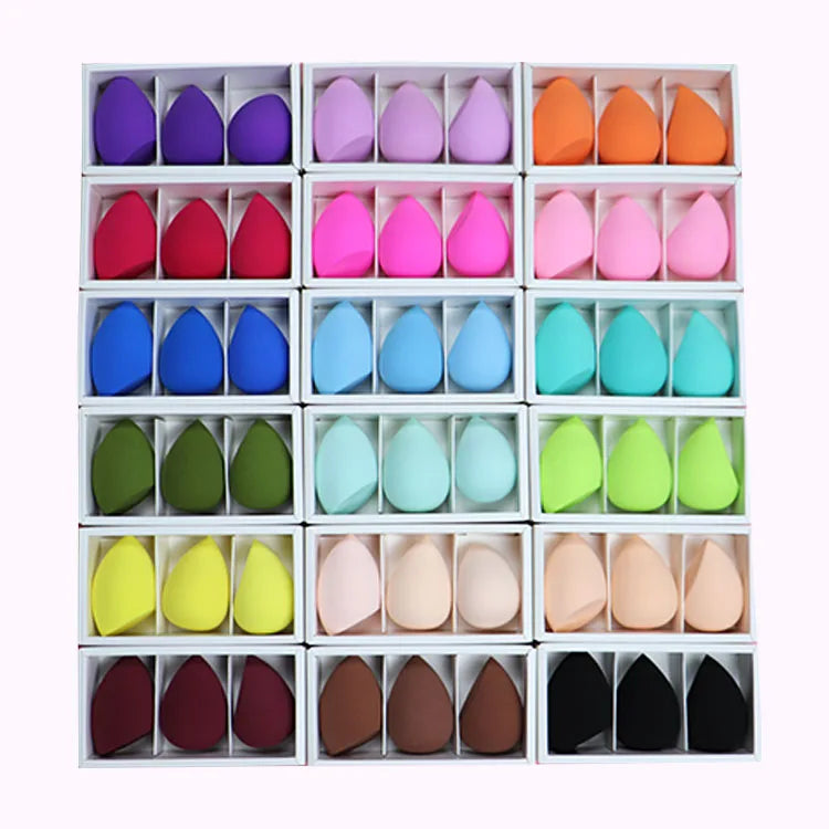 Wholesale 2021 Dropshipping Makeup Sponge Box Set Superfine Foundation Blending Blush Concealer Eye Face Products