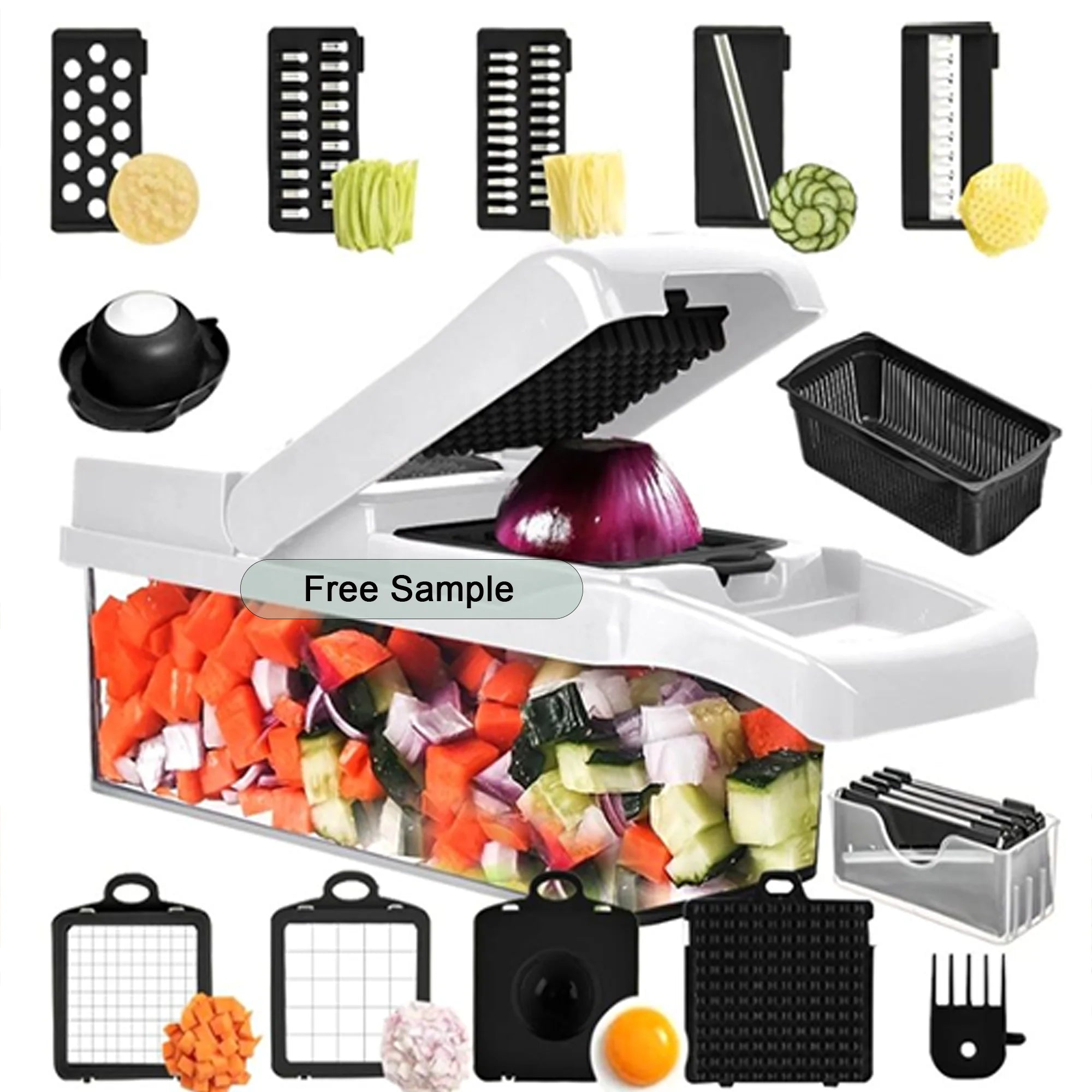 Wholesale Customized Multifunctional Vegetable Cutter Fruit Chopper Slicer Cutting Tool Manual Vegetable Cutter
