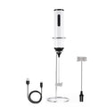 Electric Milk Frother for Home Use to Make Coffee Latte Cappuccino Hot Cocoa