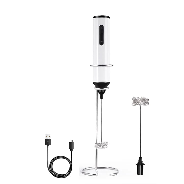 Electric Milk Frother for Home Use to Make Coffee Latte Cappuccino Hot Cocoa