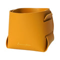 Modern Rectangle Leather Jewelry & Cosmetic Organizer Box with Multifunctional Design and Glossy Finish