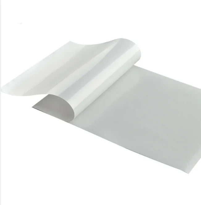 Silver PET Vinyl Cutter Printer Sticker Superior Quality No Tearing Matt Silver Label Self Adhesive Sticker A4 Paper Custom