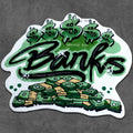 Money Dollar Banks Rug Carpet Floor Decor Living Room Handmade 100 Dollar Bill Tufted Carpets and Area Dollar Sign Rugs