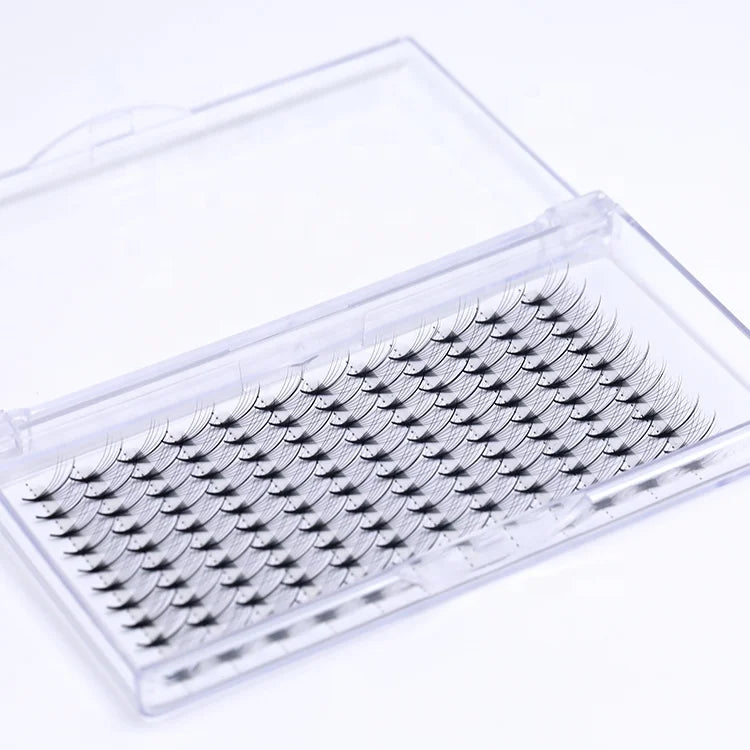In Stock 7D 9D Wispy Premade Fans 0.05 0.07mm Eyelash Extension Premade Volume Fan Wispy Lashes