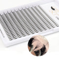Wholesale Large Tray 240 Fans 7d 8d 9d 10d 12d Heat Bonded Volume Premade Fans Lashes 0.07 Premade Fanned Eyelash Extension