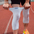 LS0311 Hot Selling Breathable Anti Slip Knee Sleeves Knitted for Summer Running Knee Brace Support Guard Protector