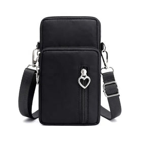 Custom logo Single Slant Women Shoulder Phone Bag Side Bags for Girls Shoulder Mobile Phone Shoulder Bag