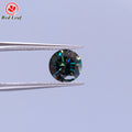 Redleaf Gem Stones Dark Green Lab Created Brilliant Cut VVS Moissanite Loose Stones IGI Certificate Fire for Jewelry Making