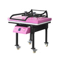 Large Size Format Leather Logo Neck Label 80* 100 cm 31*39 Inches Heat Press Machine