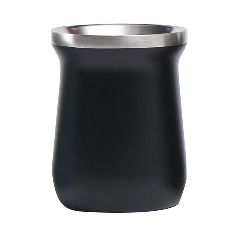 Textured Paint 316 Stainless Steel Vacuum Insulated Plastic Lid 240ml Eco-Friendly Business Outdoor Travel Coffee Mug