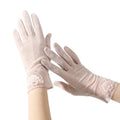 Cheap Bike Riding Outdoor Sun Protect Ladies Driving Summer Lace Gloves