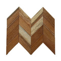 Siding 3D Adhesive Laminated Decoration Facade Commerical Art Wooden Wall Decking Panel Wood Mosaic