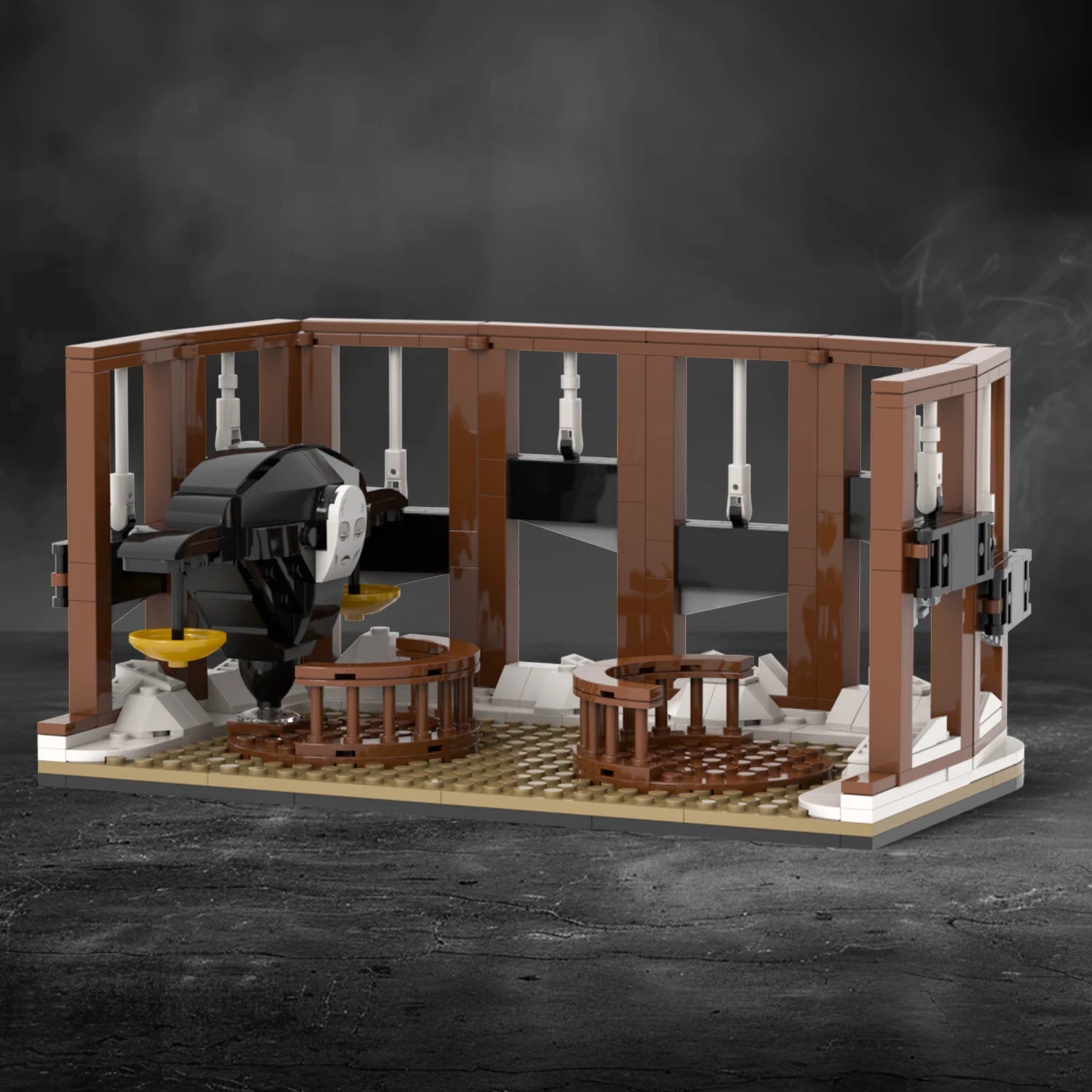 MOC1585 366Pcs Punish to Death Creative MOC Bricks Movie Collection DIY Juguetes Building Block Sets Kids Toys for Children