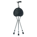 Hot Sale Folding Cane Seat Stool with Handy Stick Chair Trekking Poles for Hiking Iron Tip Walking Sticks