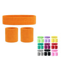 Cheap Wholesale Custom Terry Cotton Wristbands and Headbands/Sports Sweatbands