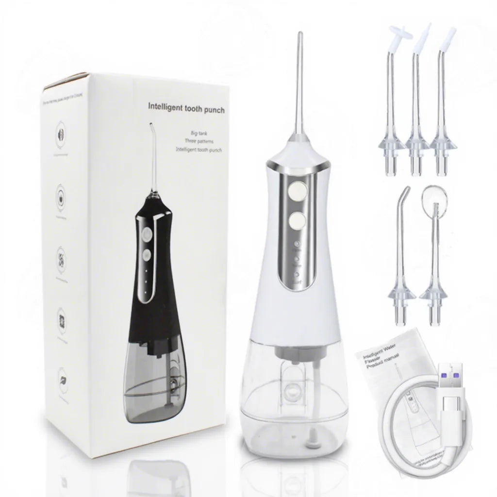Home Dental Care Tooth Cleaning Waterproof Power Pick Cordless Portable Jet Dental Water Flosser
