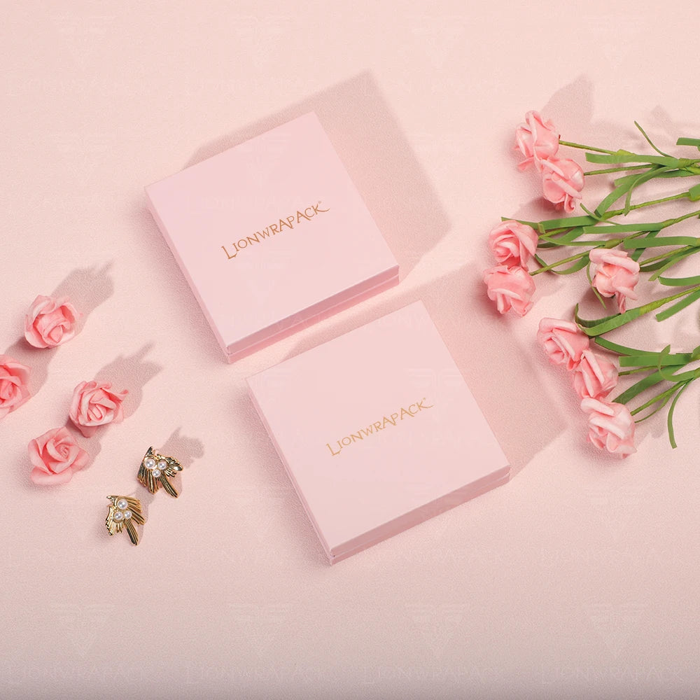 Lionwrapack Wholesale Luxury Paper Jewellery Set Custom Boxes for Jewelry Packaging Includes Logo for Gift Giving