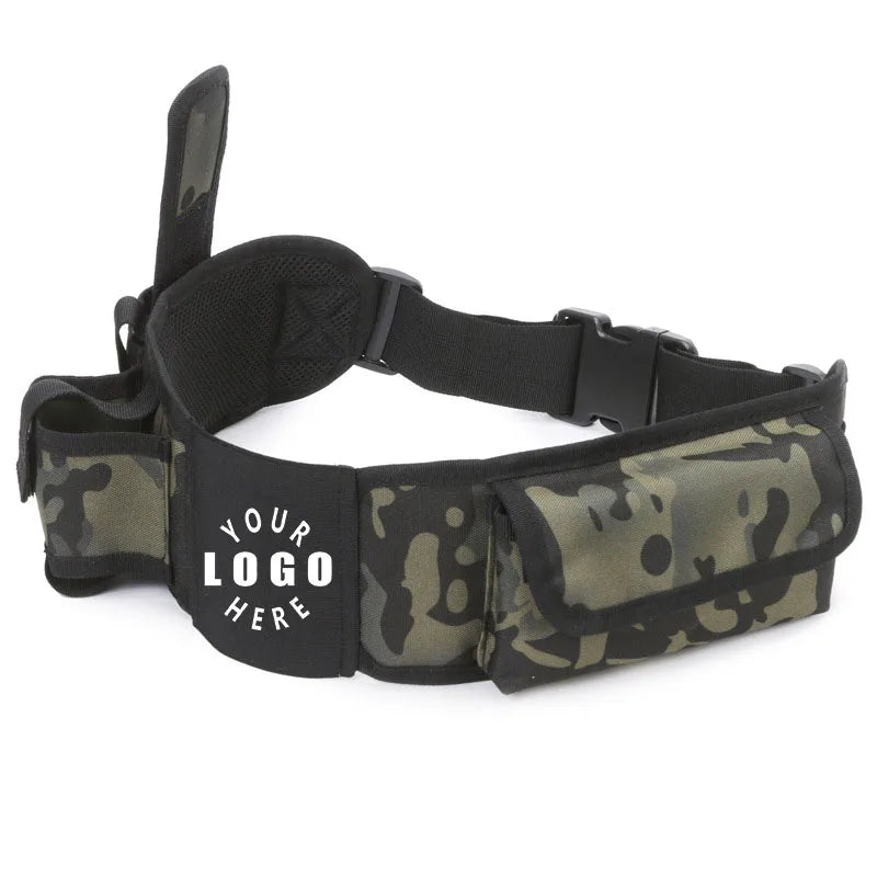 Lure Belt Fishing Tactical Belt Fishing Tackle Bag Multifunctional Portable Cycling Gear