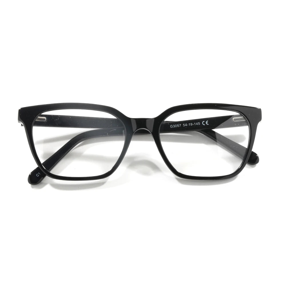 G3057 Hot - Selling Eyeglasses Frames Rectangular Full Frame Acetate Eyewear Optical Frames Eyeglasses
